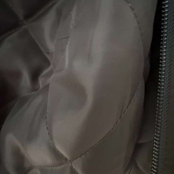 American Eagle Bomber Jacket- Army Green- Size Small - Picture 8 of 10